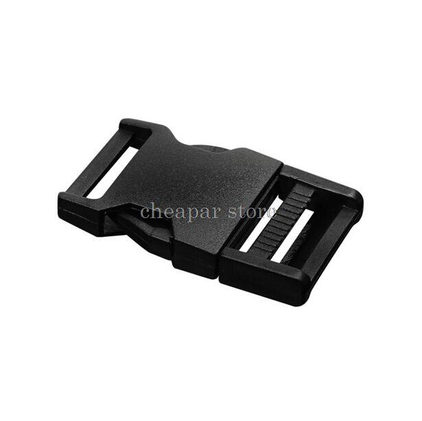  öƽ   Paracord    Contoured Ŭ Ŭ/10Pcs Black Plastic Side Release Contoured Clasp Buckles for Paracord Bracelet
